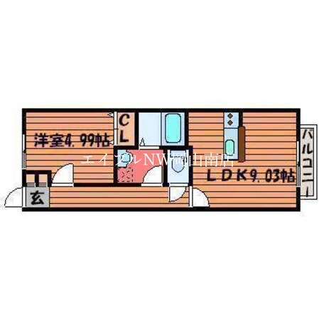 妹尾駅 徒歩15分 2階の物件間取画像